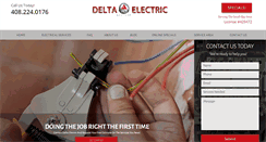 Desktop Screenshot of deltaelectric.net